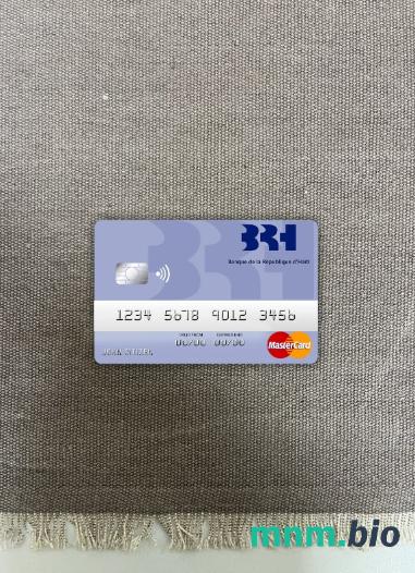 Haiti BRH bank wygląd zdjęcia mastercard skan PSD + zdjęcie